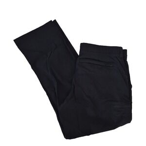 UB Pants Mens 34x28act (T36x30)‎ Black Tech Performance Hiking Cargo Chino